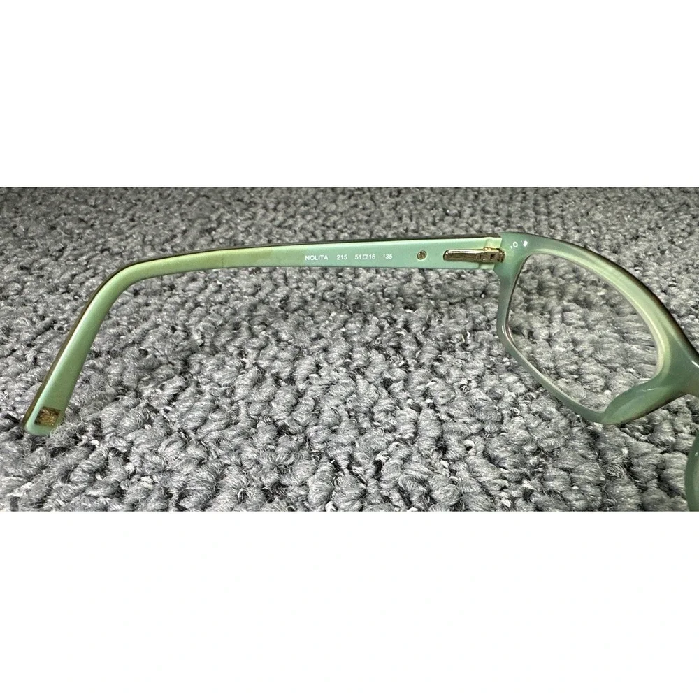 Marchon NYC Downtown Nolita 215 Frames‎ Tortoise Green Full Rim 51-16-135
